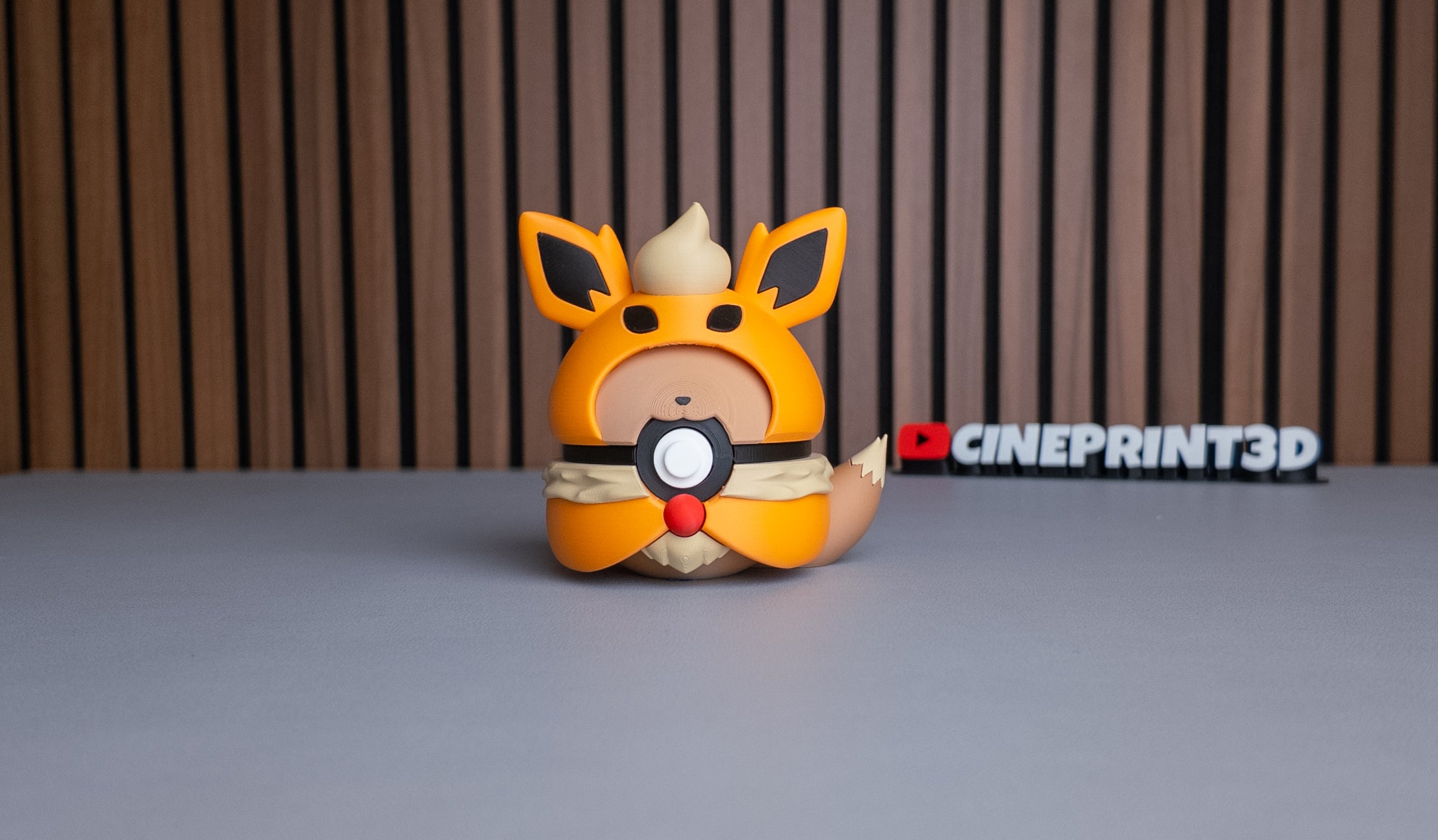 Eevee Flareon Poncho Ball