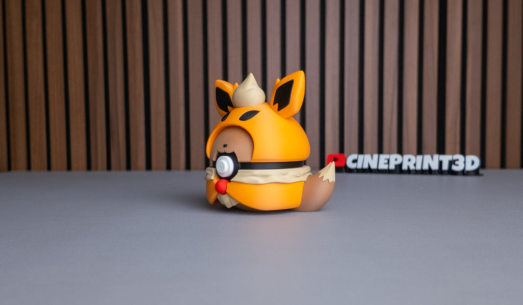 Eevee Flareon Poncho Ball