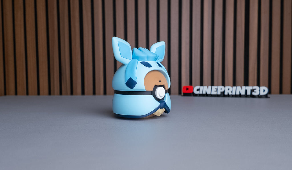 Eevee Glaceon Poncho Ball