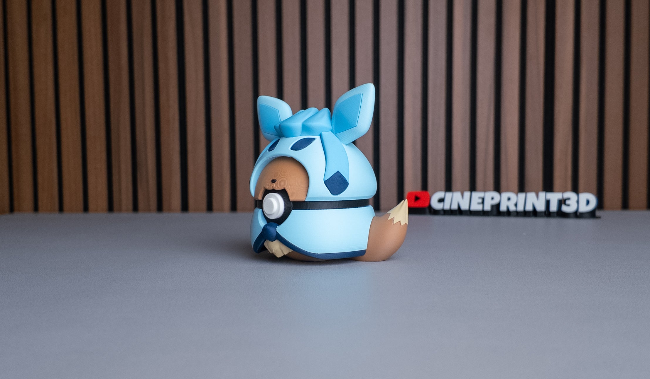 Eevee Glaceon Poncho Ball