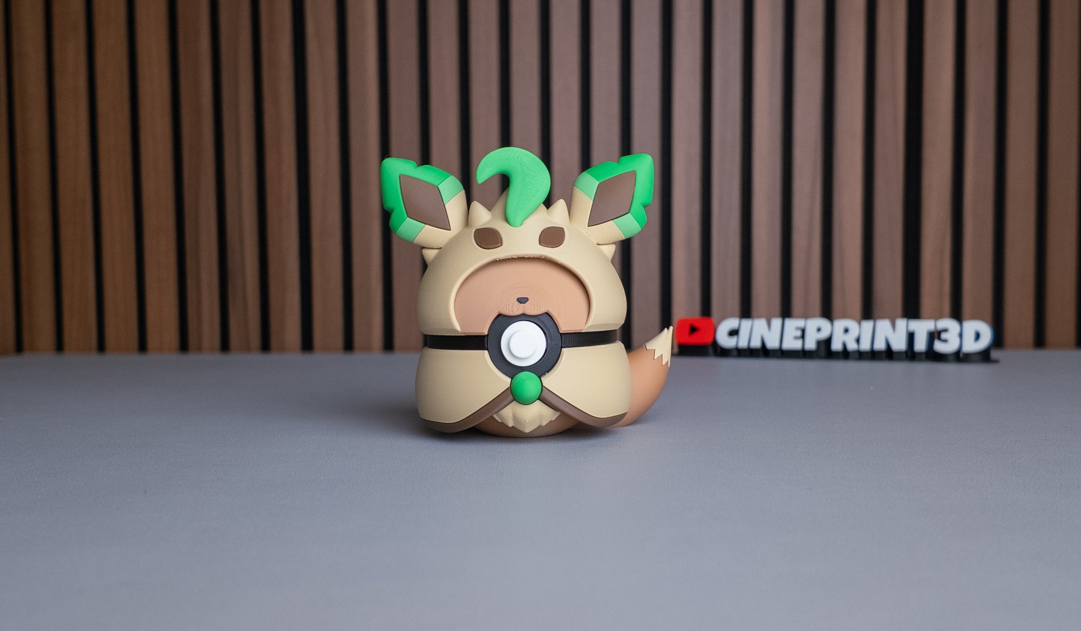 Eevee Leafeon Poncho Ball