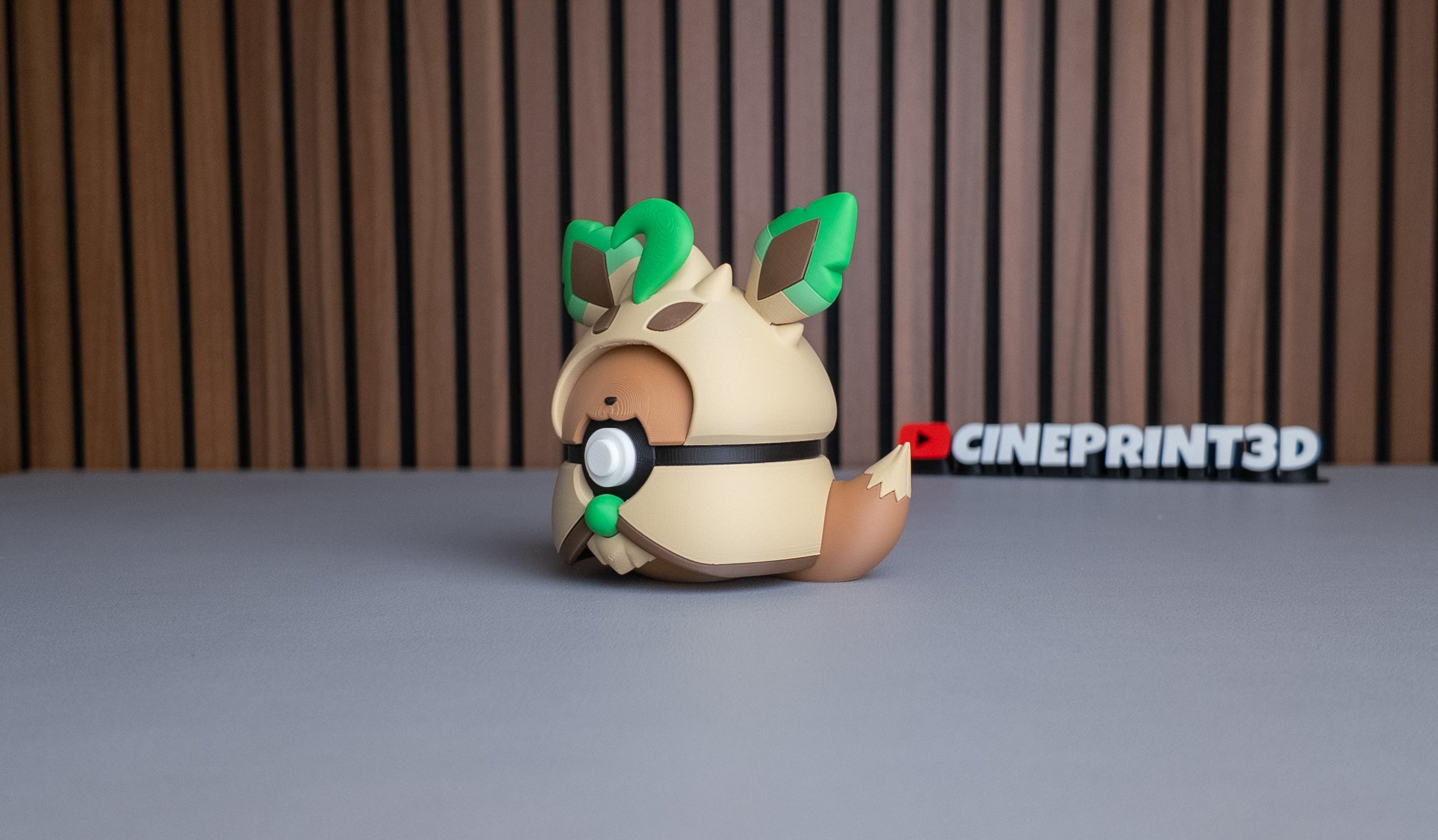 Eevee Leafeon Poncho Ball