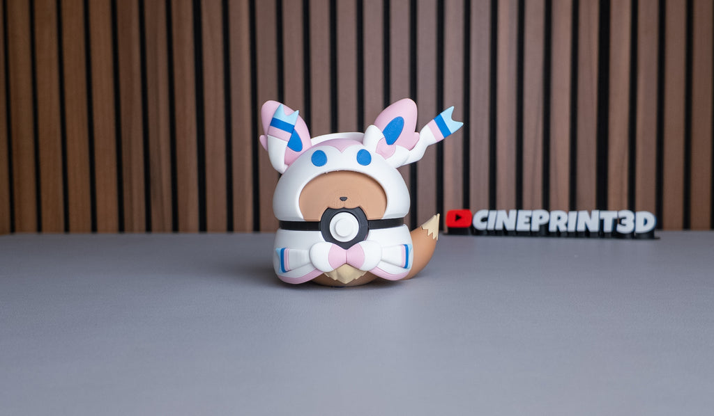 Eevee Sylveon Poncho Ball