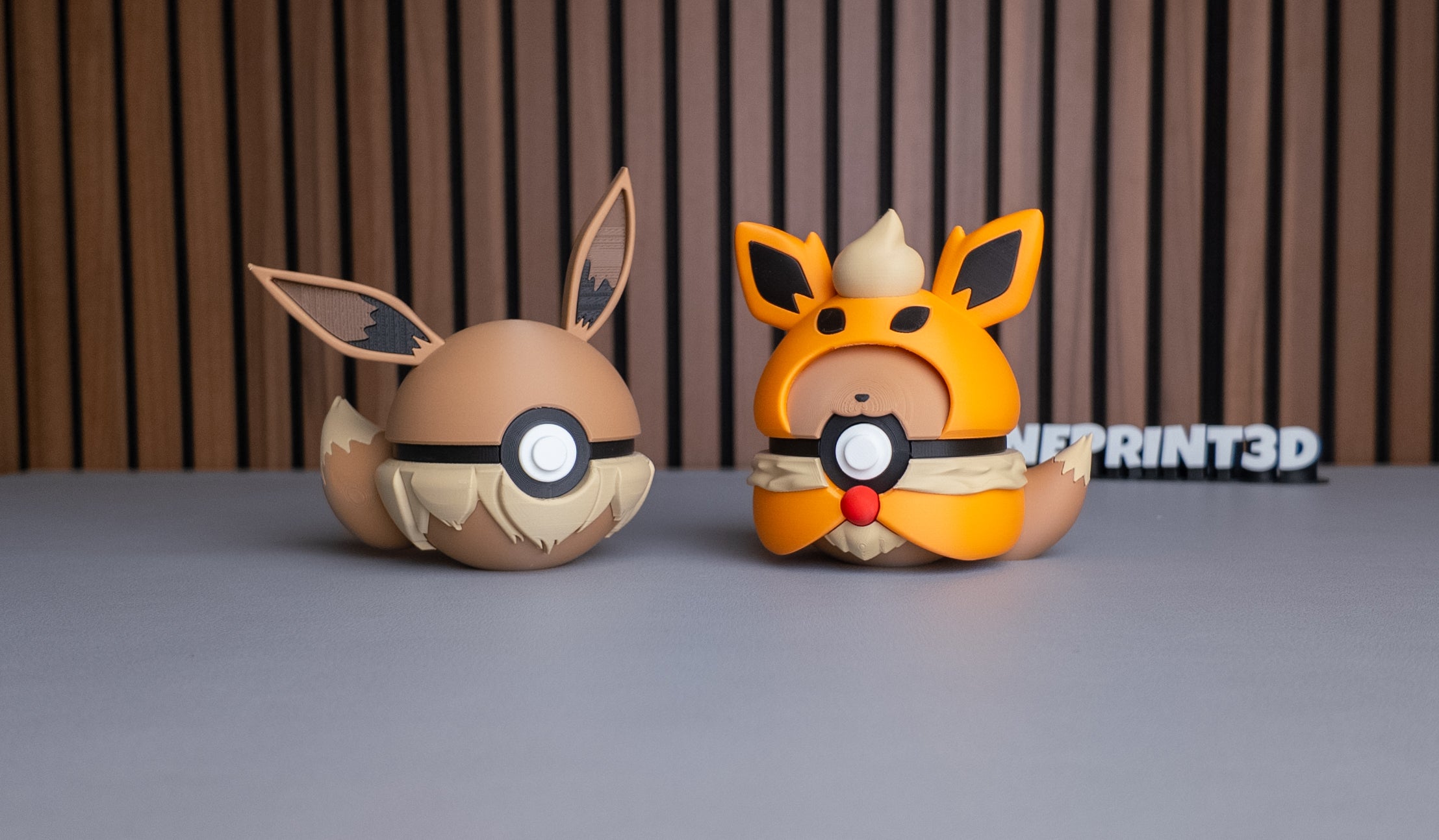Eevee + Flareon Poncho Set
