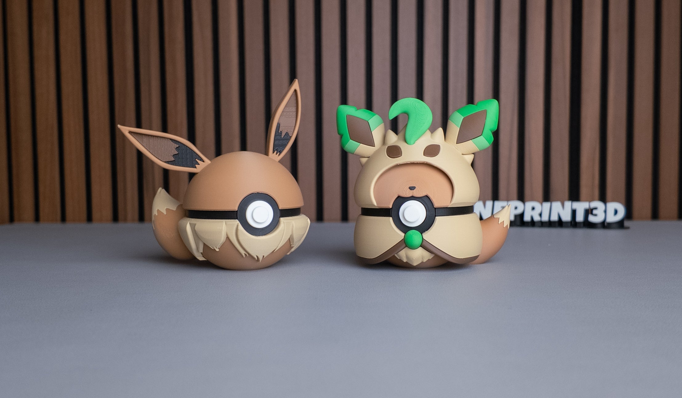 Eevee + Leafeon Poncho Set