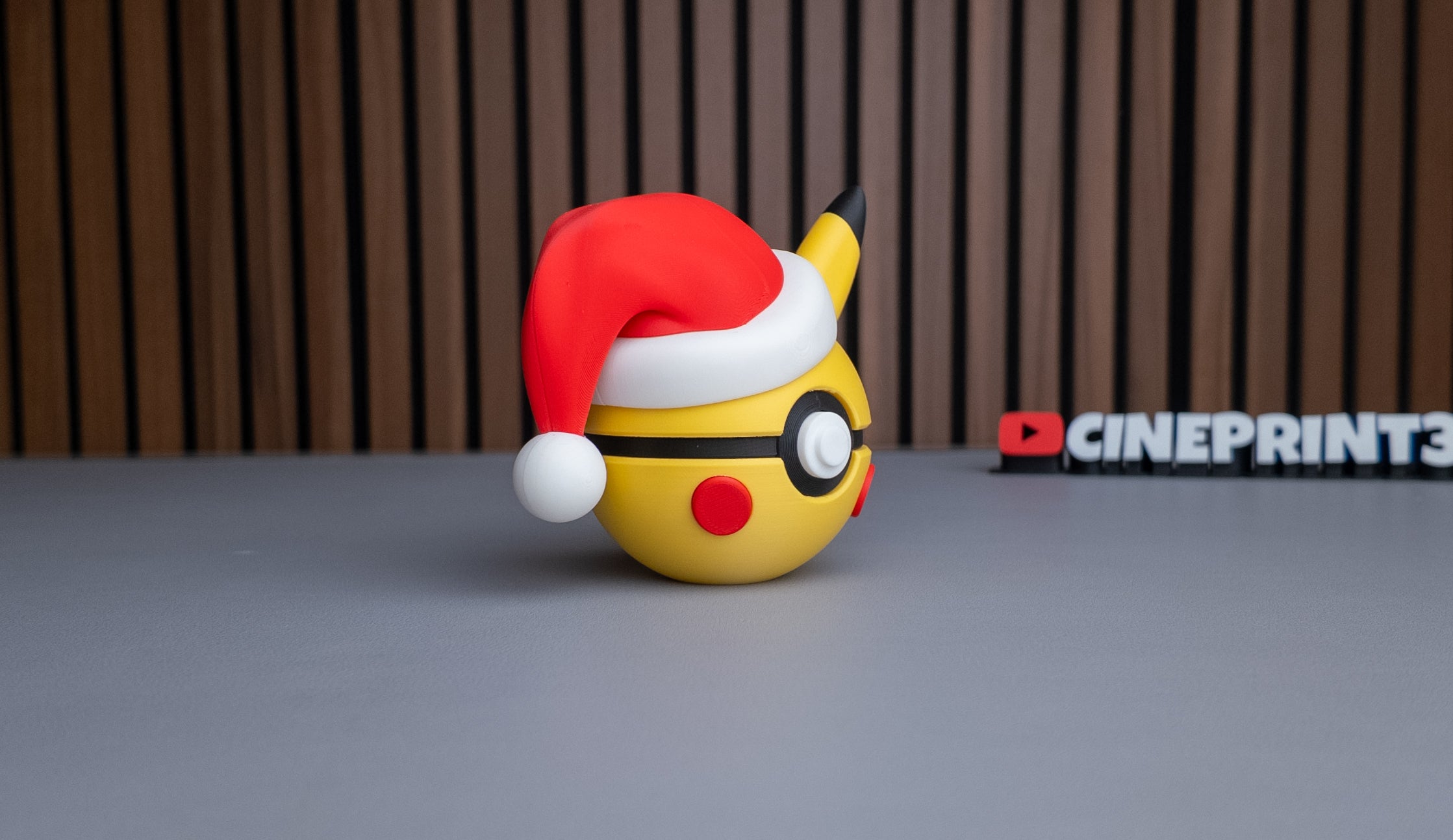 Christmas Pikachu Ball