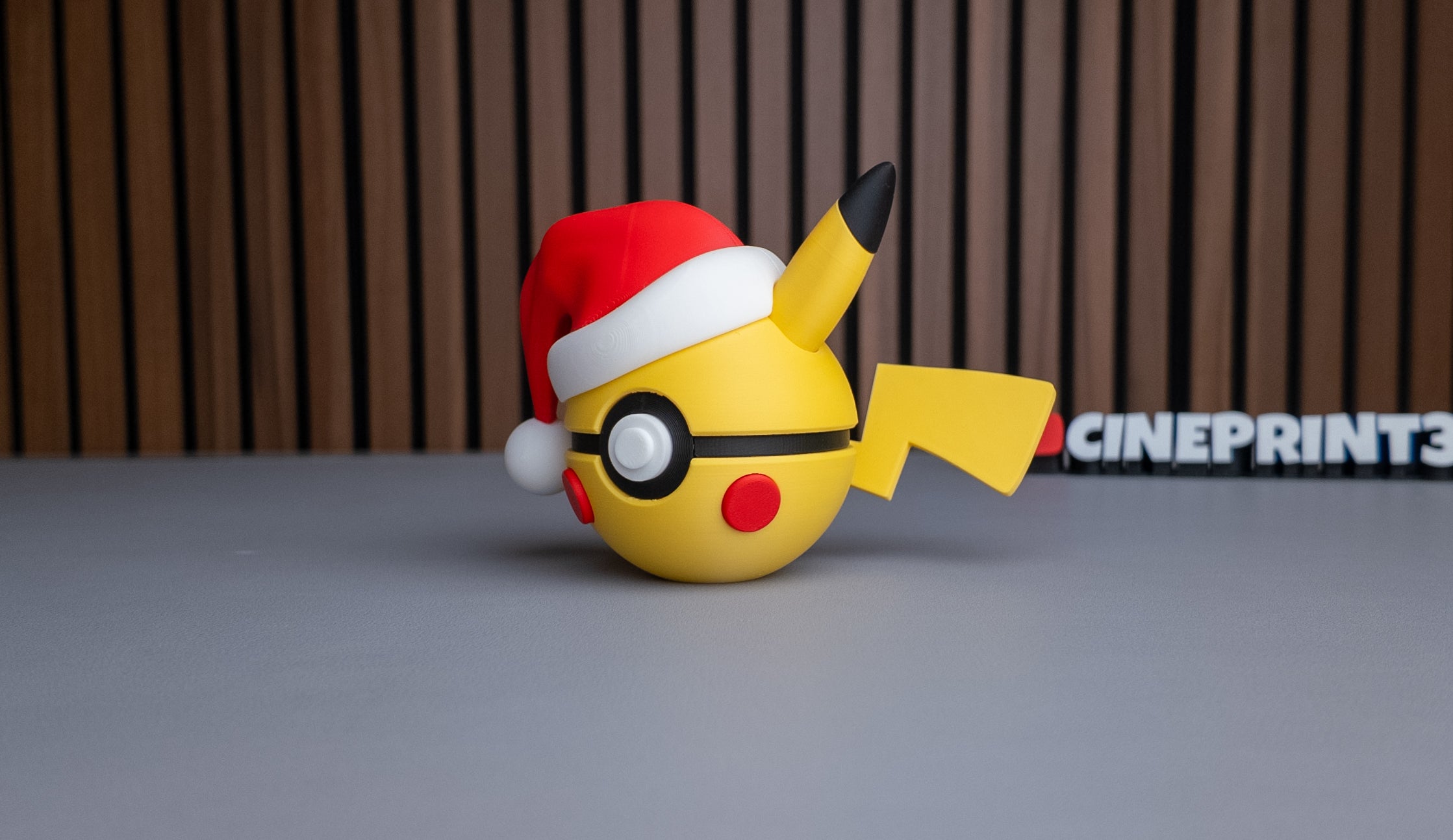 Christmas Pikachu Ball