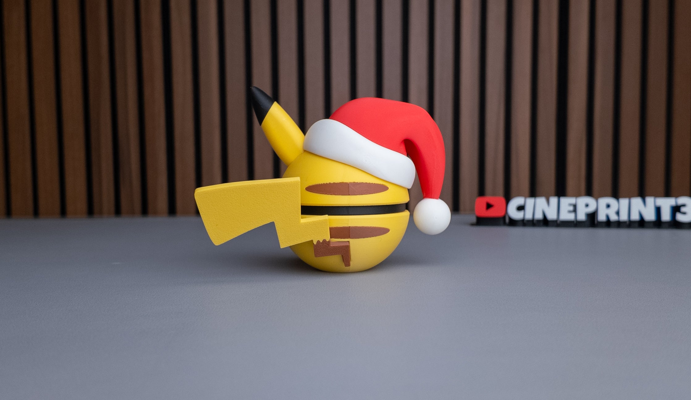 Christmas Pikachu Ball