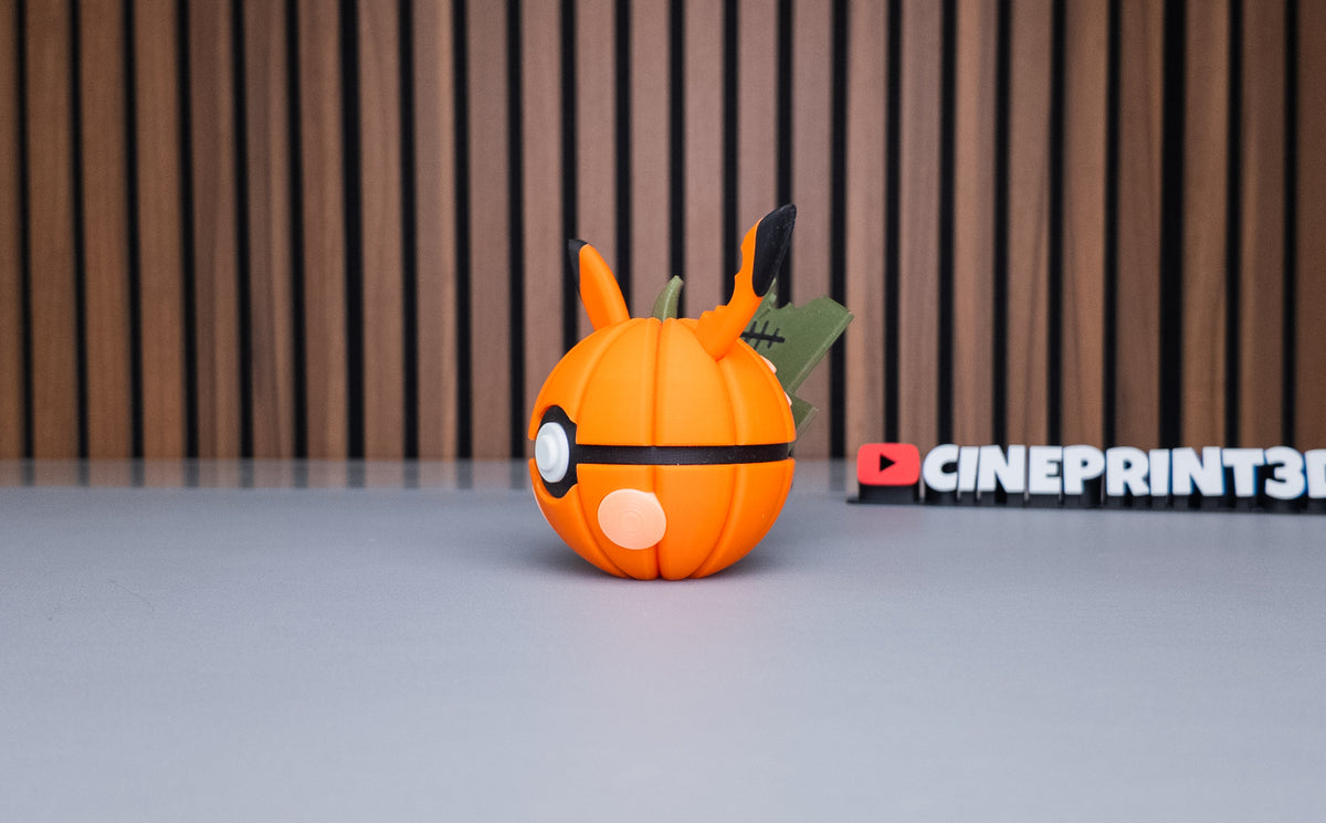"Pumpkin Zombie" Pikachu Ball