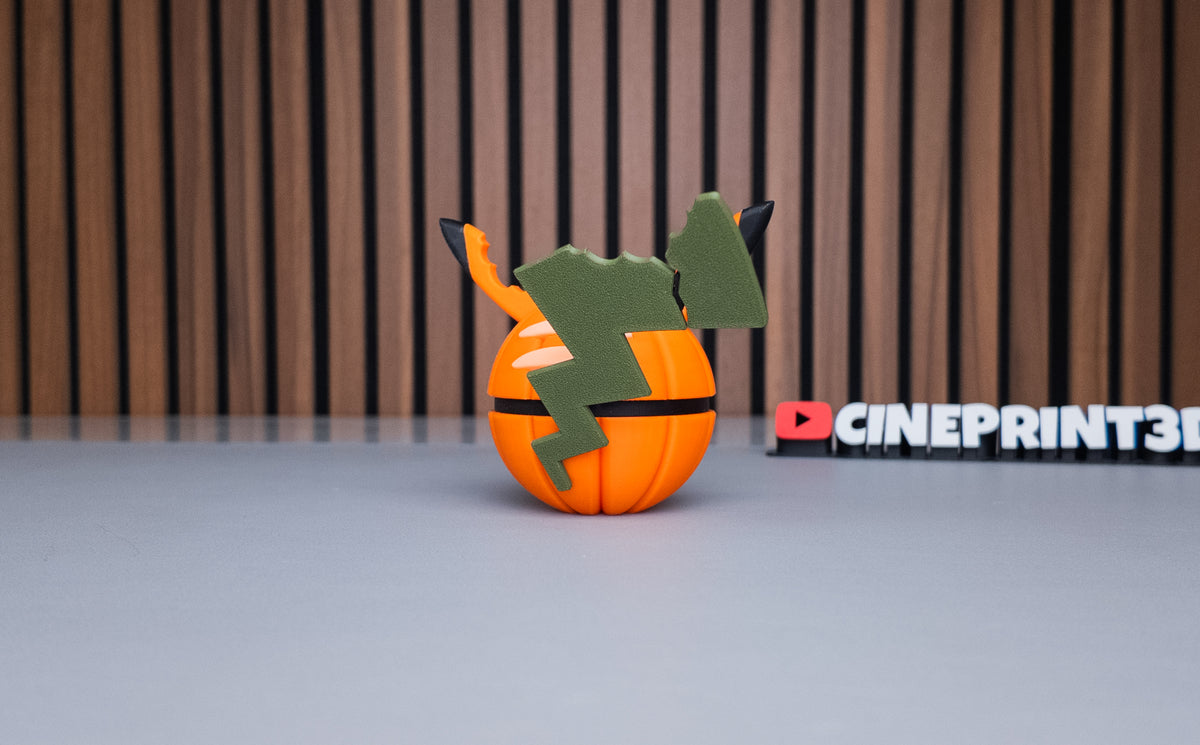 "Pumpkin Zombie" Pikachu Ball