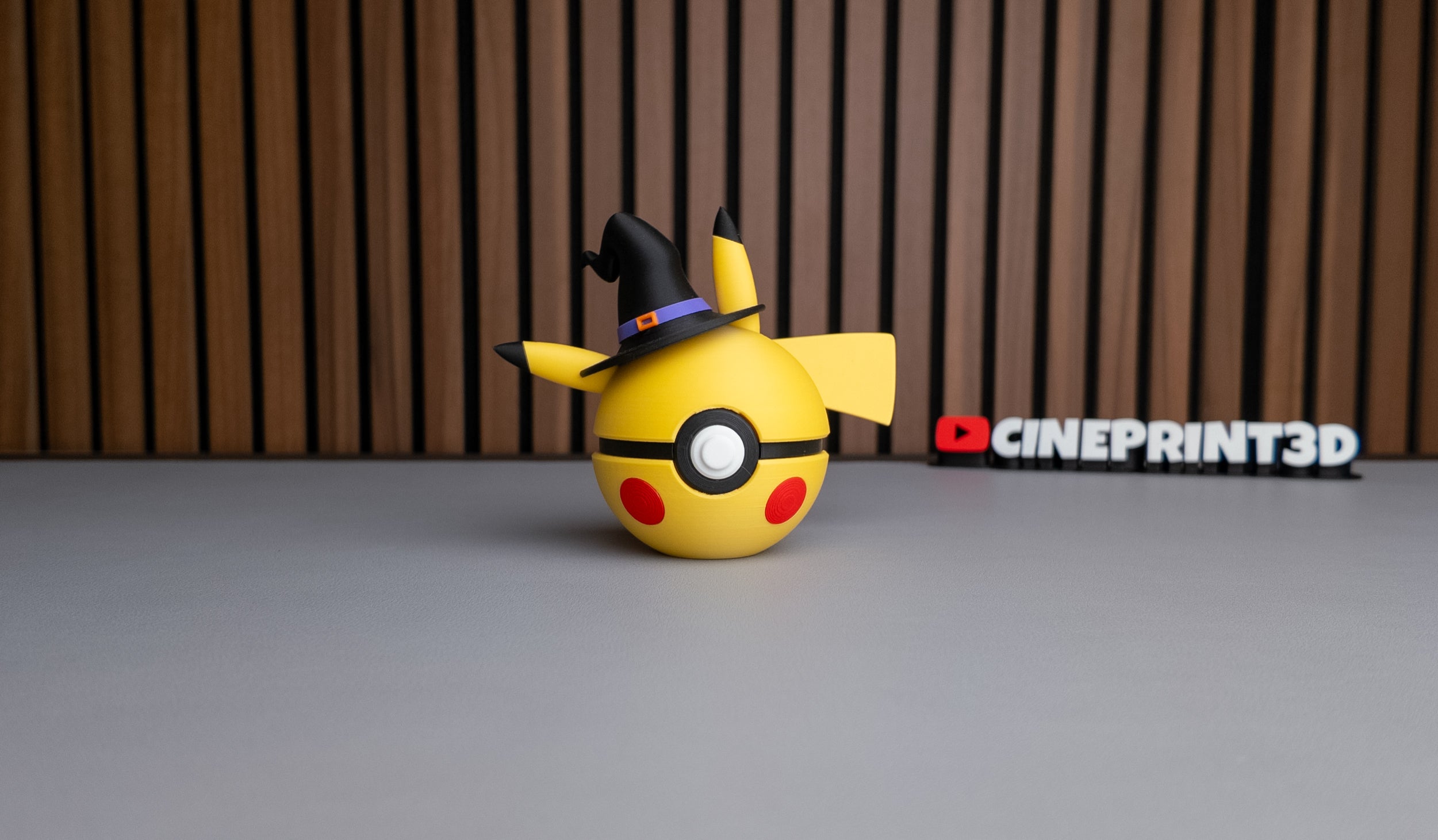 Pikachu Halloween Hat Ball