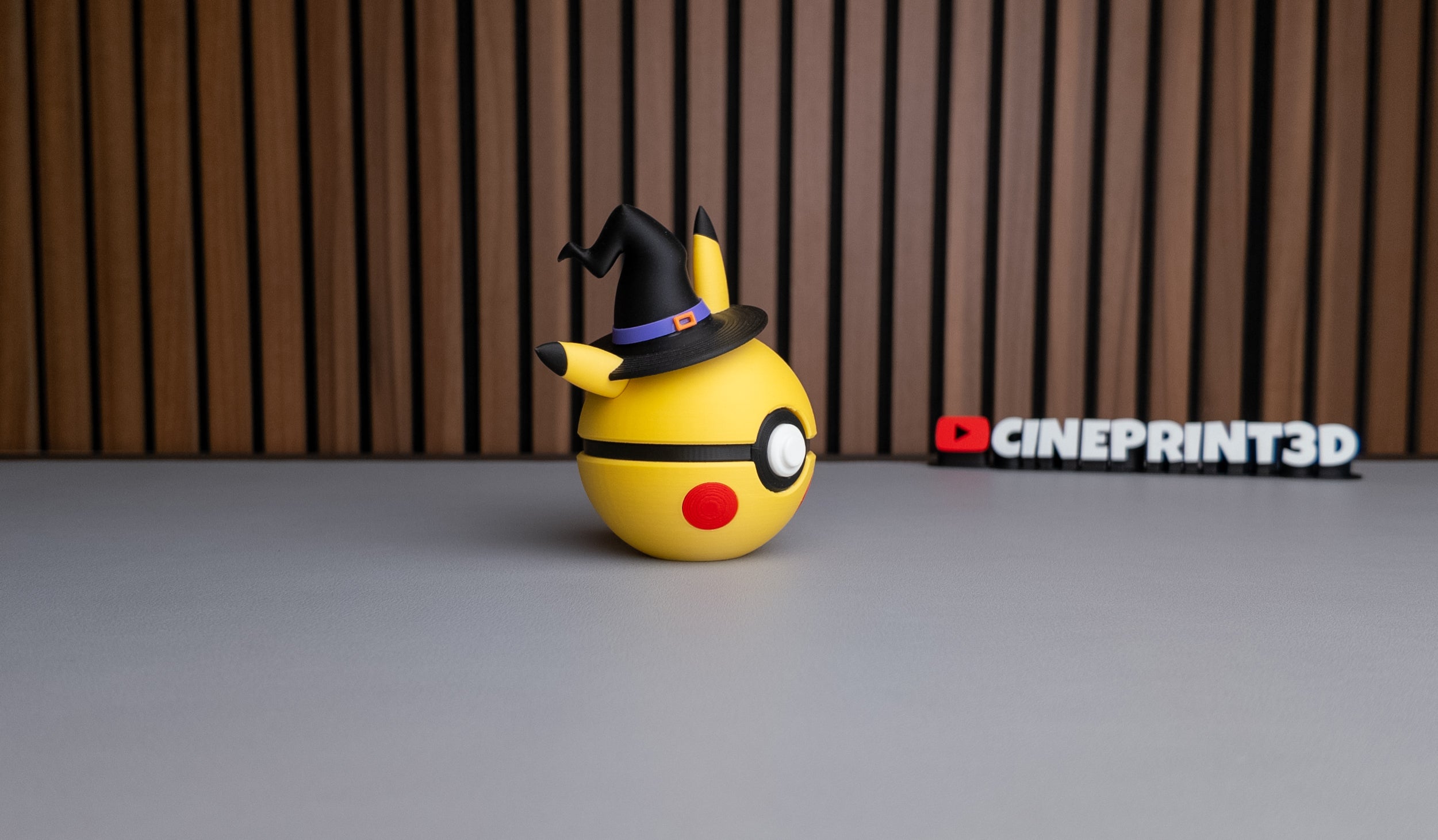Pikachu Halloween Hat Ball