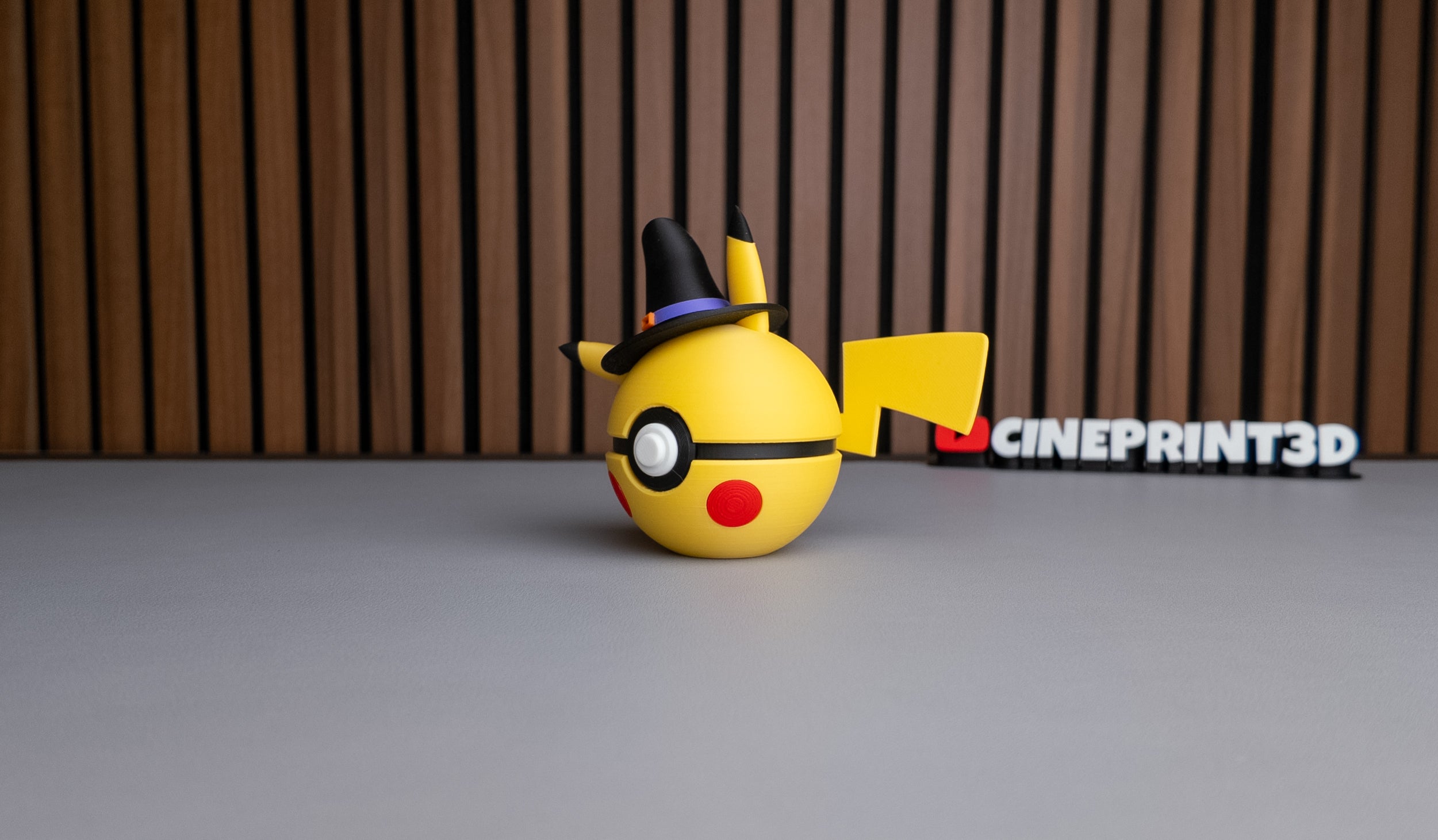 Pikachu Halloween Hat Ball